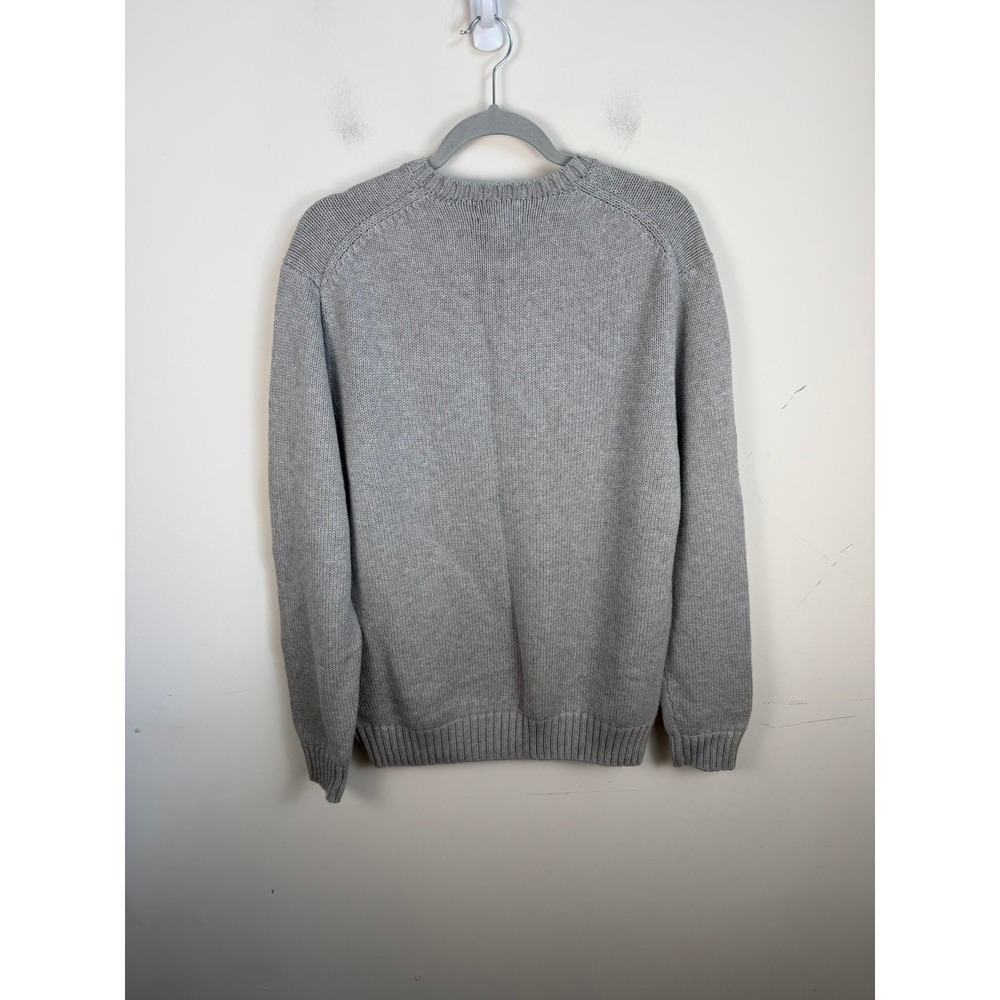 Polo Ralph Lauren Mens XL Grey Heather Cotton Crewneck Sweater 710727573011 - Picture 3 of 6